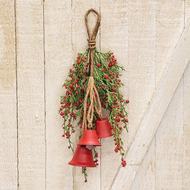 Crimson Tidings Cedar Hanging Teardrop - The Fox Decor